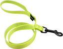 Soft Tubular Snap Leash - Fuzzywumpets Soft Tubular Snap Leash 6ft-Chartreuse