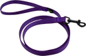 Soft Tubular Snap Leash - Fuzzywumpets Soft Tubular Snap Leash 6ft-Purple