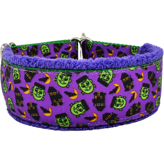 FuzzYard Space Raiders Padded Clip Dog Collar